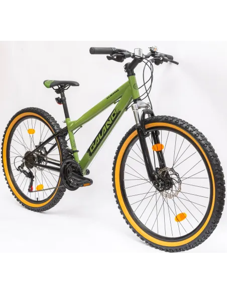 Rower Górski Młodzieżowy 26" MTB Tarcze 18 Biegów Shimano Odblaski Dzwonek