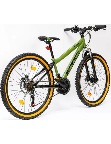 Rower Górski Młodzieżowy 26" MTB Tarcze 18 Biegów Shimano Odblaski Dzwonek