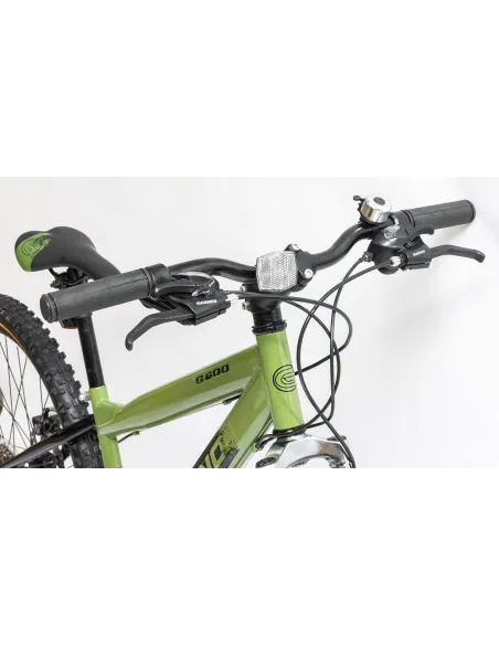 Rower Górski Młodzieżowy 26" MTB Tarcze 18 Biegów Shimano Odblaski Dzwonek