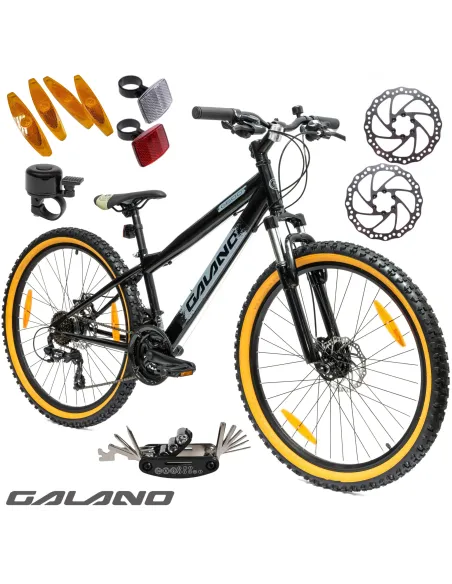 Rower Męski Damski Górski Koła 26" MTB Tarcze Amortyzacja SHIMANO