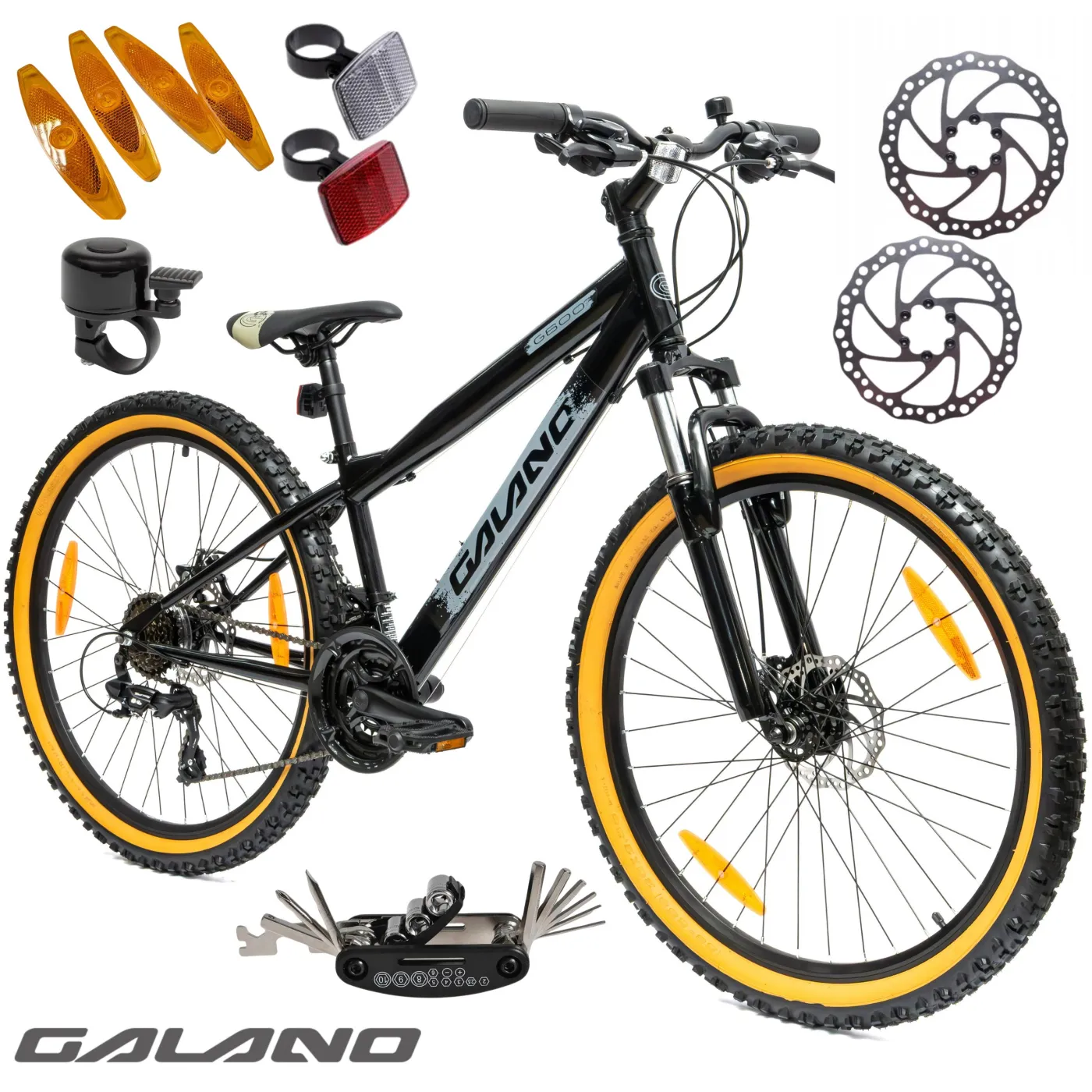 Rower Męski Damski Górski Koła 26" MTB Tarcze Amortyzacja SHIMANO