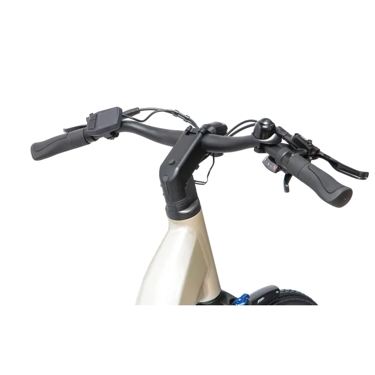 Rower Elektryczny Damski Miejski 28" SHIMANO 250 W LCD Aplikacja NFC 2025