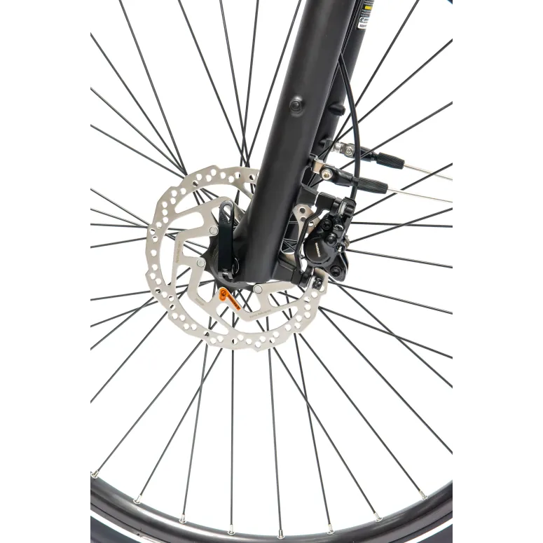 Rower Elektryczny Damski Miejski 28" SHIMANO 250 W LCD Aplikacja NFC 2025