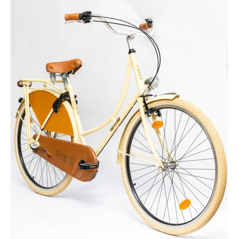 Rower Damski Miejski Koła 28" SHIMANO Nexus Oświetlenie Bagażnik Błotniki