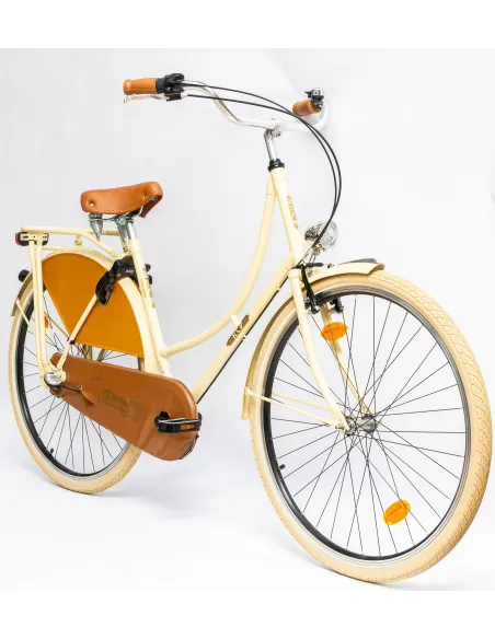 Rower Damski Miejski Koła 28" SHIMANO Nexus Oświetlenie Bagażnik Błotniki