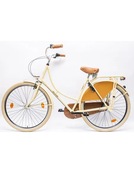 Rower Damski Miejski Koła 28" SHIMANO Nexus Oświetlenie Bagażnik Błotniki