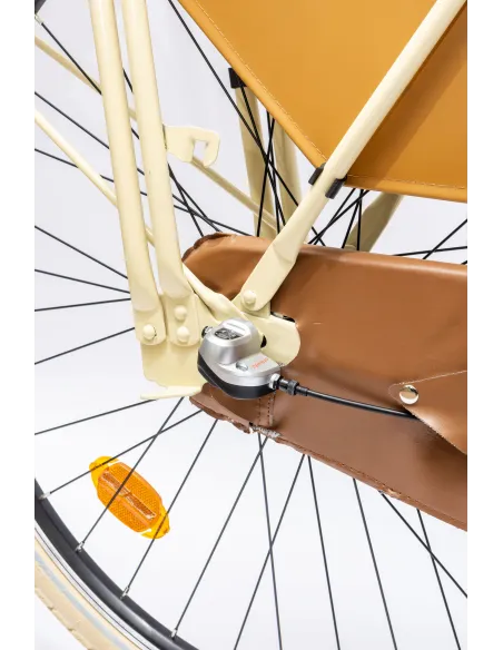 Rower Damski Miejski Koła 28" SHIMANO Nexus Oświetlenie Bagażnik Błotniki