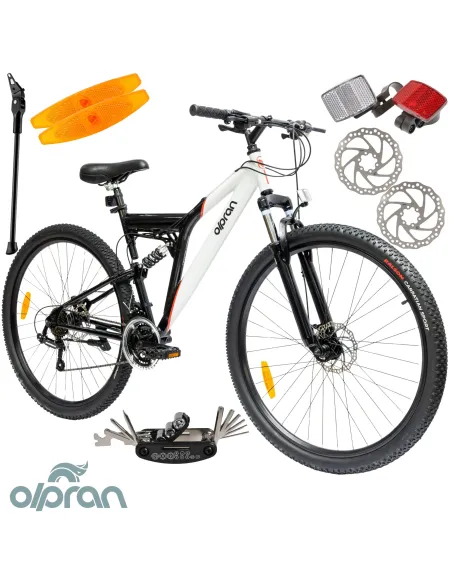 Rower Męski Damski Górski Koła 29" SHIMANO MTB Full Amortyzacja Aluminium