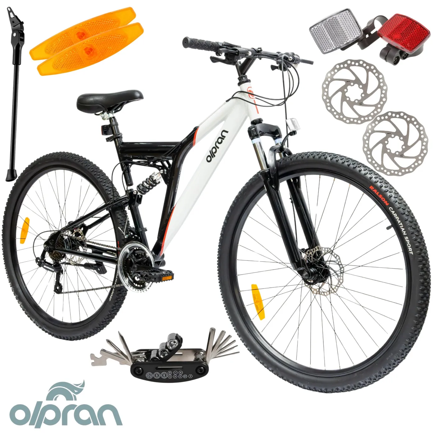 Rower Męski Damski Górski Koła 29" SHIMANO MTB Full Amortyzacja Aluminium