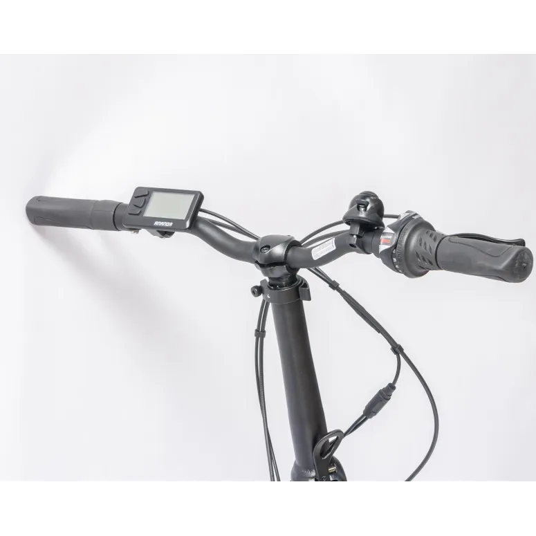 Rower Elektryczny Składany 20" Shimano Alu Amortyzacja Przód Oświetlenie