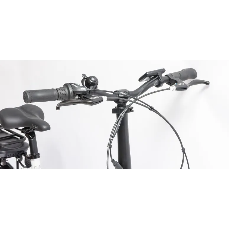 Rower Elektryczny Składany 20" Shimano Alu Amortyzacja Przód Oświetlenie