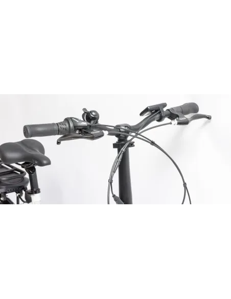 Rower Elektryczny Składany 20" Shimano Alu Amortyzacja Przód Oświetlenie