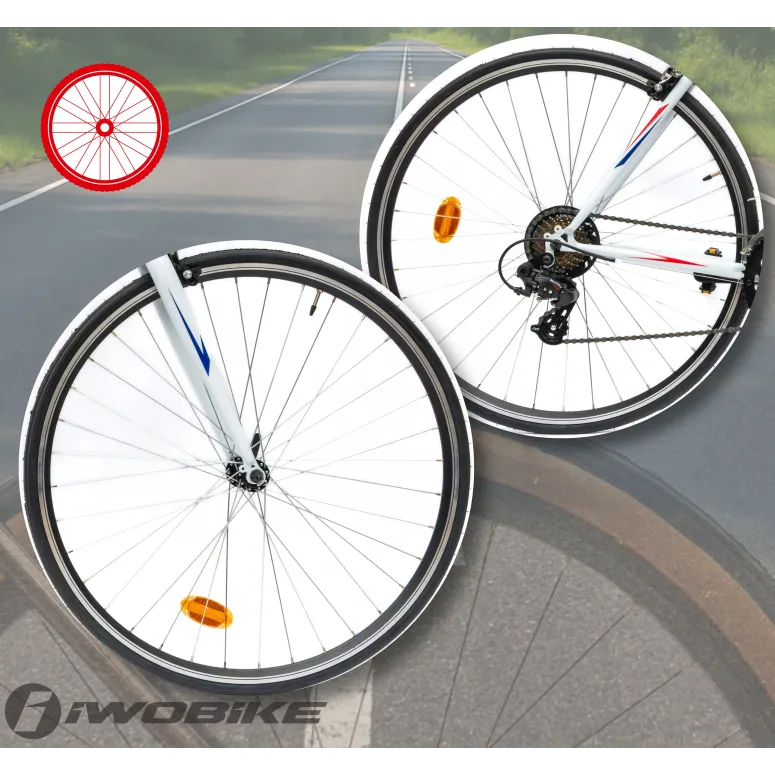 Rower Męski Szosowy Koła 28" Shimano IWOBIKE 2025 Lekki Kolarzówka Szosówka