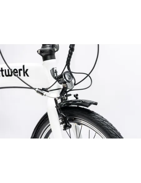 Rower Elektryczny Damski Męski Składany 20" SHIMANO LCD Składak 250 W Alu