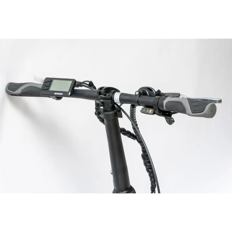 Rower Elektryczny Damski Męski Składany 20" SHIMANO LCD Składak 250 W Alu
