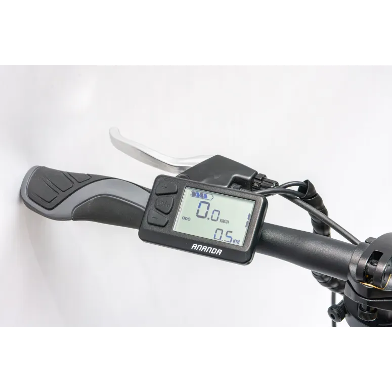 Rower Elektryczny Damski Męski Składany 20" SHIMANO LCD Składak 250 W Alu