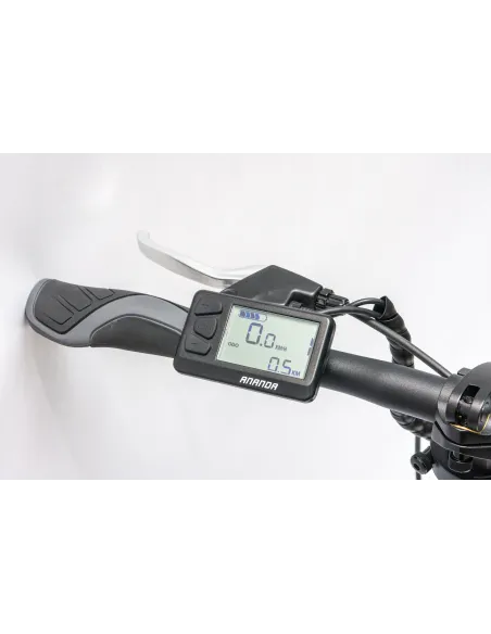 Rower Elektryczny Damski Męski Składany 20" SHIMANO LCD Składak 250 W Alu