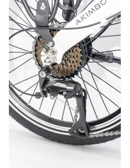 Rower Elektryczny Damski Męski Składany 20" SHIMANO LCD Składak 250 W Alu