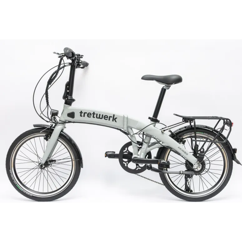 Rower Elektryczny Damski Męski Składany 20" SHIMANO LCD Składak 250 W Alu