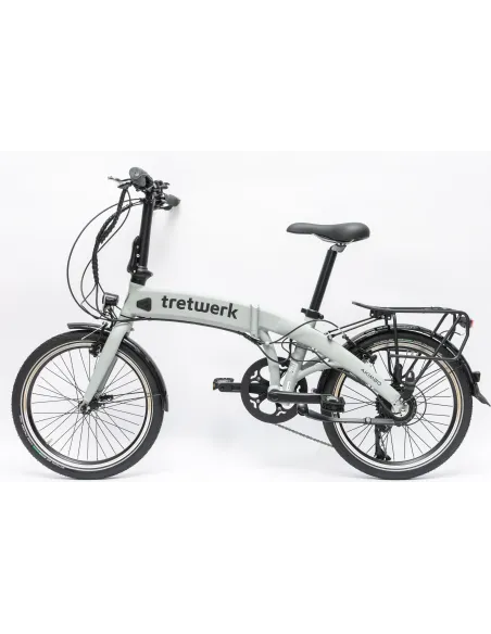 Rower Elektryczny Damski Męski Składany 20" SHIMANO LCD Składak 250 W Alu