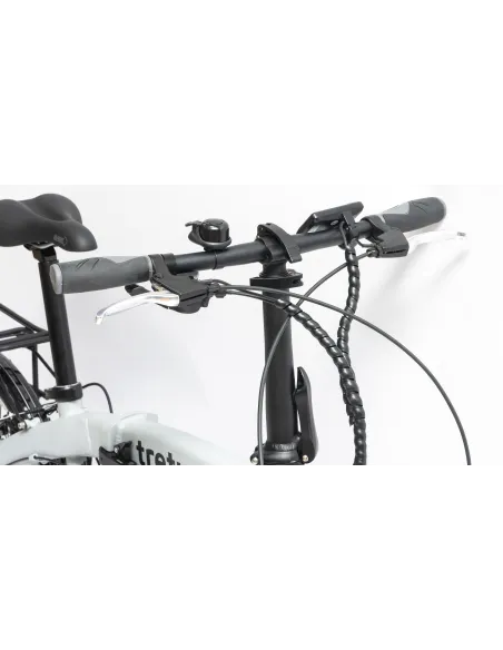 Rower Elektryczny Damski Męski Składany 20" SHIMANO LCD Składak 250 W Alu