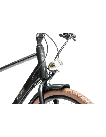 Rower Męski Miejski Koła 28" Aluminium Tarcze Oświetlenie Stopka Shimano