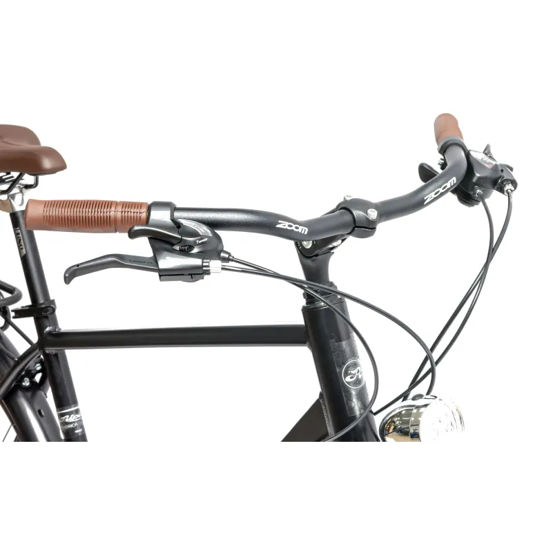 Rower Męski Miejski Koła 28" Aluminium Tarcze Oświetlenie Stopka Shimano