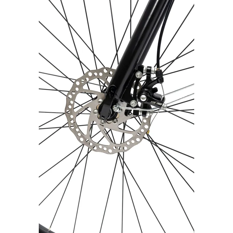 Rower Męski Miejski Koła 28" Aluminium Tarcze Oświetlenie Stopka Shimano