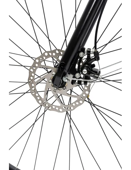 Rower Męski Miejski Koła 28" Aluminium Tarcze Oświetlenie Stopka Shimano