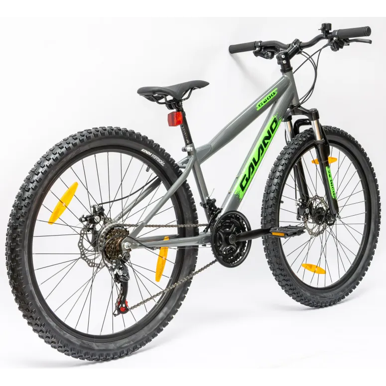 Rower Górski Młodzieżowy 26" MTB Tarcze 18 Biegów Shimano Odblaski Dzwonek