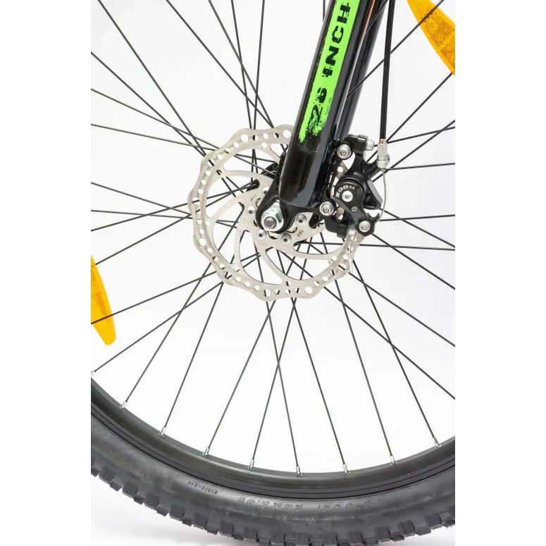 Rower Górski Młodzieżowy 26" MTB Tarcze 18 Biegów Shimano Odblaski Dzwonek