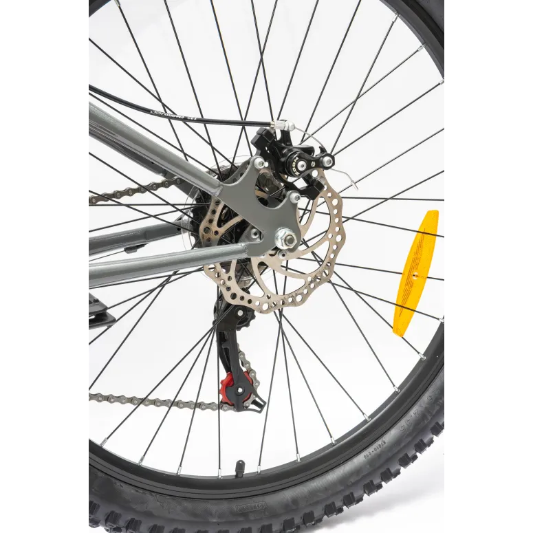 Rower Górski Młodzieżowy 26" MTB Tarcze 18 Biegów Shimano Odblaski Dzwonek