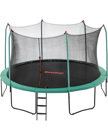 Trampolina Ogrodowa z Siatką Drabinka Bestway Xtreme Air 427 x 286 cm