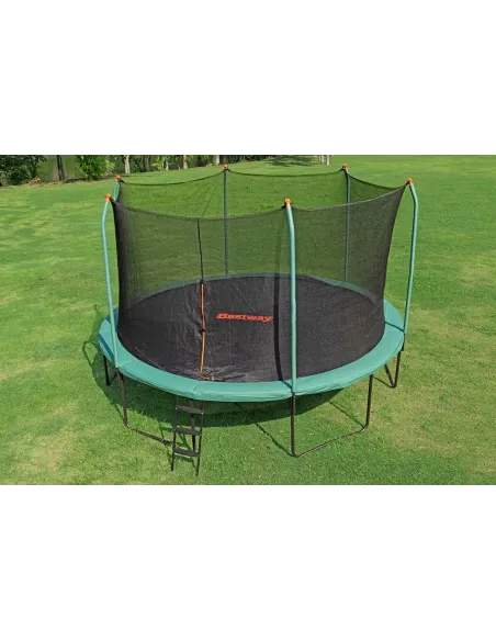 Trampolina Ogrodowa z Siatką Drabinka Bestway Xtreme Air 427 x 286 cm