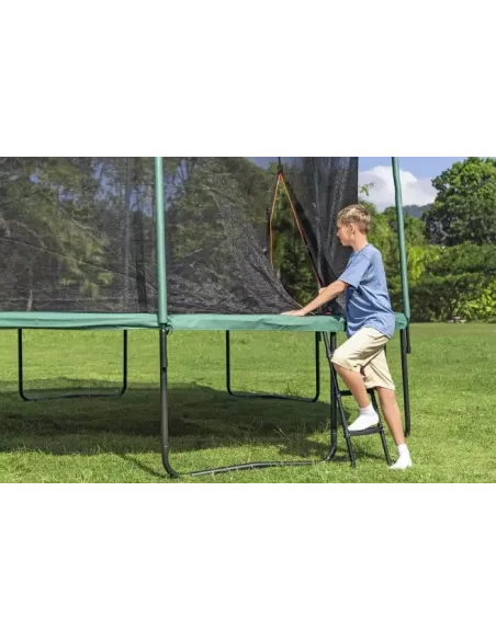 Trampolina Ogrodowa z Siatką Drabinka Bestway Xtreme Air 427 x 286 cm