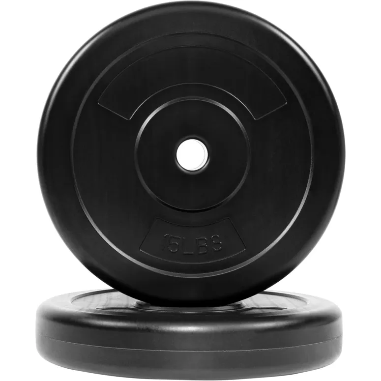 Sztanga Gryf z Obciążeniem 45kg (100lb) Winyl Hantle Siłownia Domowa 5FT