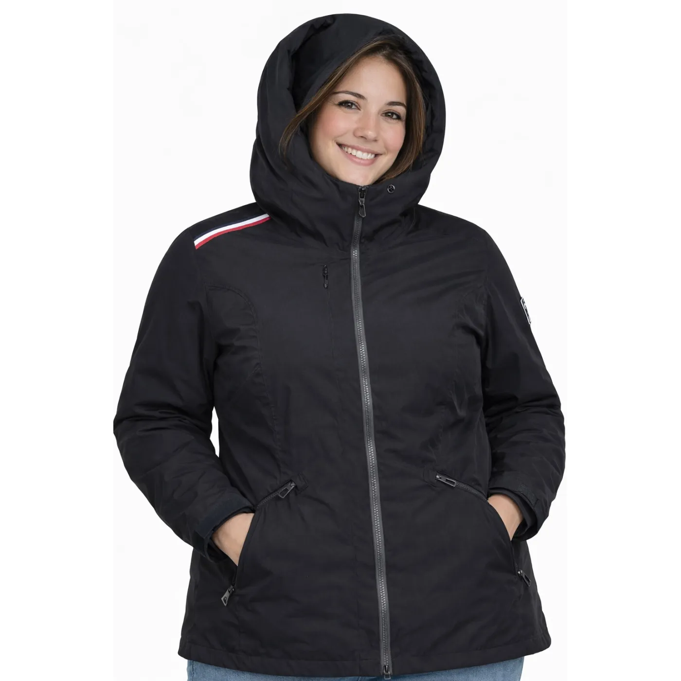 Kurtka Narciarska Damska Rossignol Cadran Membrana 20 000 Czarna r. XL