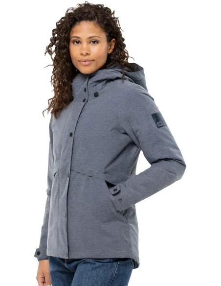 Damska Kurtka Zimowa Jack Wolfskin Snowy Park Jkt W Nieprzemakalna S