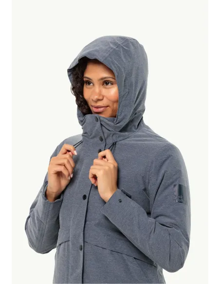 Damska Kurtka Zimowa Jack Wolfskin Snowy Park Jkt W Nieprzemakalna S