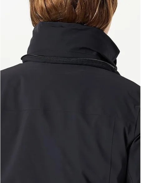 Płaszcz Puchowy Damski Parka Schöffel Damen Down Kiew Fast Dry Czarny 38