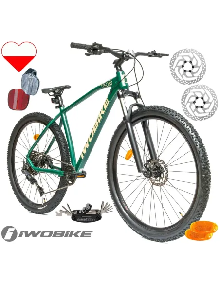 Rower Męski Górski 29 Aluminium IWOBIKE Shimano Cues Hydraulika Amortyzacja