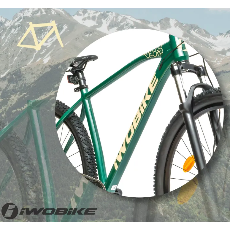 Rower Męski Górski 29 Aluminium IWOBIKE Shimano Cues Hydraulika Amortyzacja