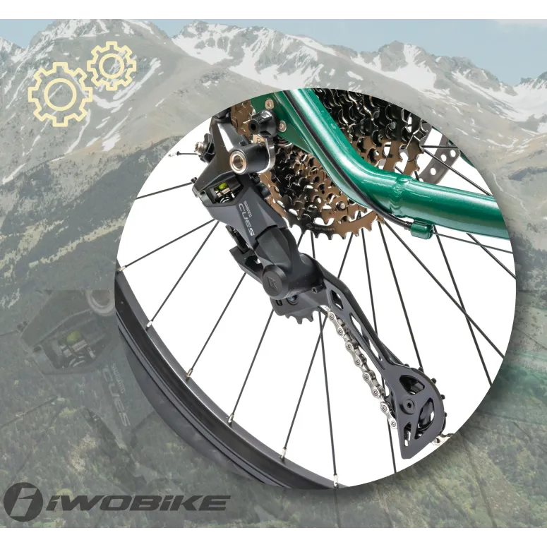 Rower Męski Górski 29 Aluminium IWOBIKE Shimano Cues Hydraulika Amortyzacja