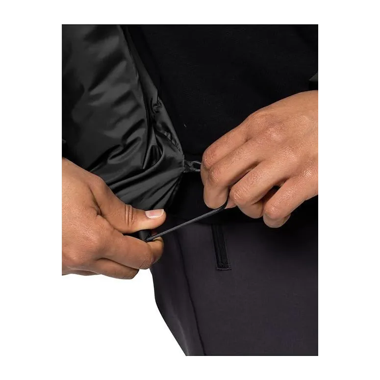 Damska Kurtka Zimowa Jack Wolfskin 1204912 Puchowa Czarna Kaptur Rozmiar M