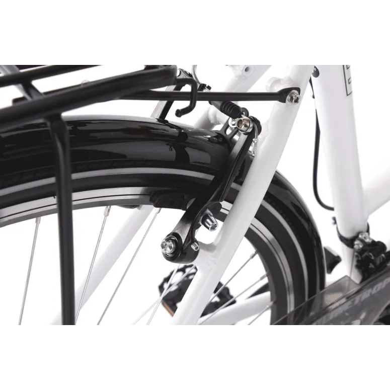 Rower Damski Trekkingowy 28" ALU SHIMANO 21 Biegów Światła Bagażnik Stopka