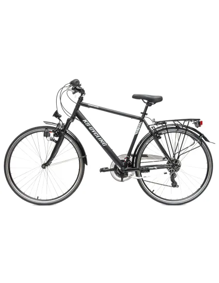 Męski Rower Trekkingowy 28 Turystyczny Amortyzacja Przedni Widelec Stalowy