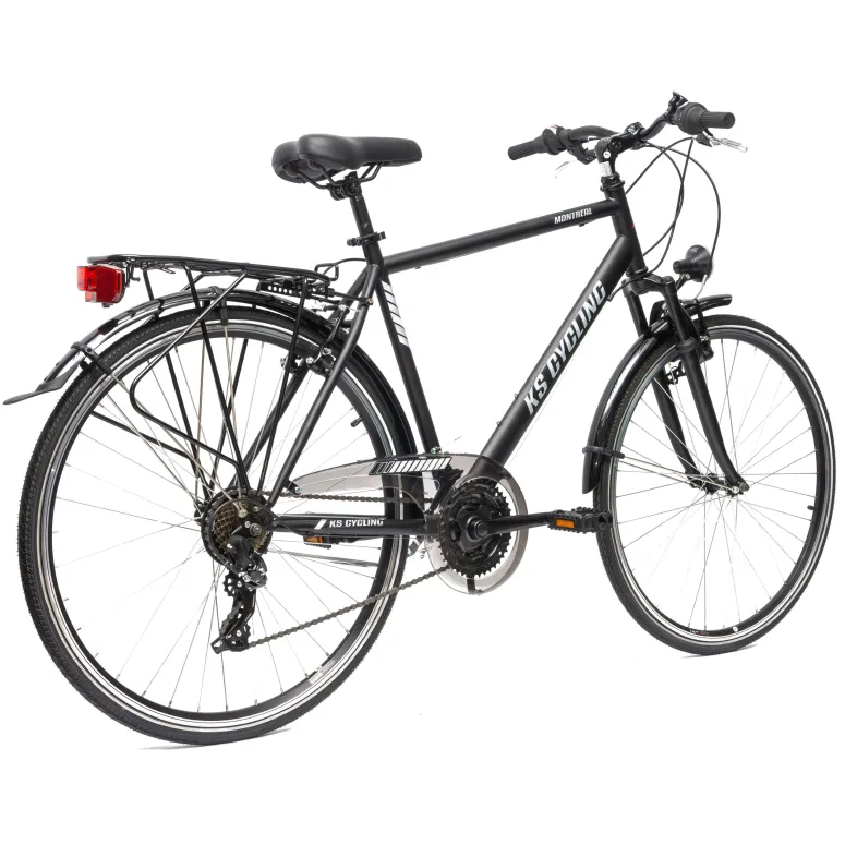 Męski Rower Trekkingowy 28 Turystyczny Amortyzacja Przedni Widelec Stalowy