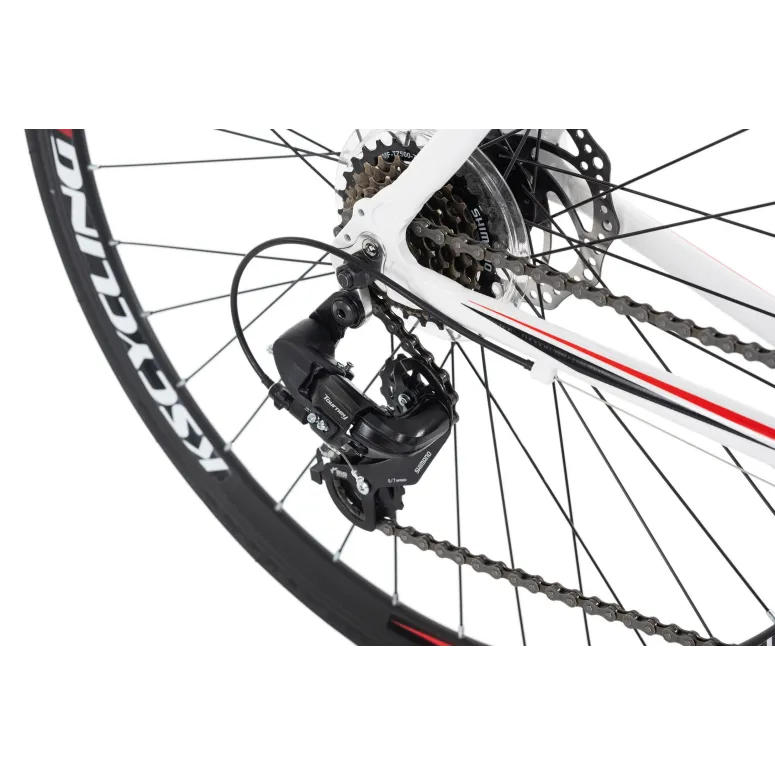 Rower Szosowy Męski 28 Tarcze 14 Biegów Aluminiowy - 5