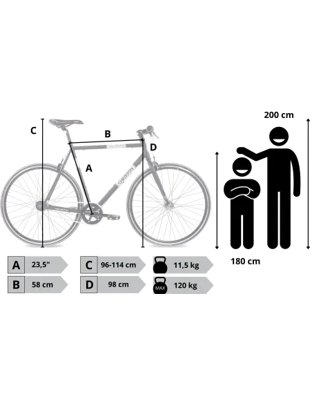 Rower Miejski Męski 28 Stalowy Uniwersalny Nexus 7 U-Brake Retro Vintage