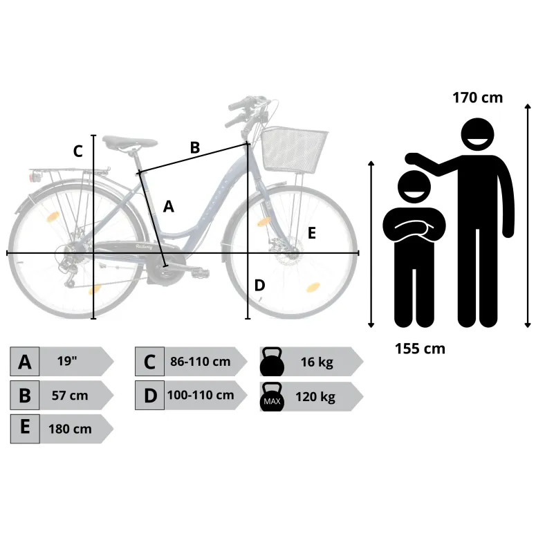 Rower Damski Miejski 28" SHIMANO Aluminium Tarcze Bagażnik Błotniki Stopka